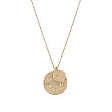 Mini Imperial Disc Pendant Necklace