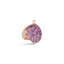 Large Gemstone or Diamond Pebble Locket