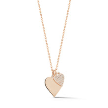 Dora Diamond Heart Charm