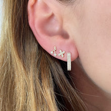 Diamond Jumbo Lola Huggie Earring