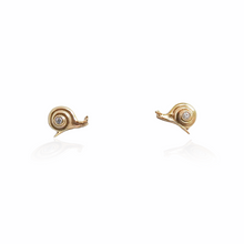 Mini Snail Stud Earrings