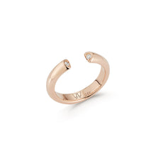 Thoby Diamond Tubular Cuff Ring