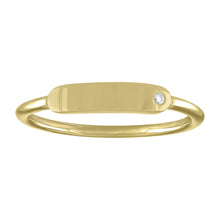 The Twiggy BLANK or CUSTOM Skinny Signet Ring