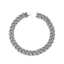 Medium Pave Diamond Link Bracelet