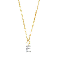 Diamond Mini Initial Necklace