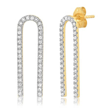 Diamond Magnet Earrings