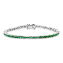 Gemstone Classic Tennis Bracelets