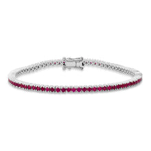 Gemstone Classic Tennis Bracelets