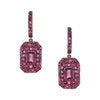 Gemstone Essential Baguette Drop Earrings