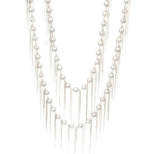 Fresh Water Pearl Chain Fringe Necklace