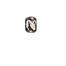 Zodiac Ceramic & Diamond Big Bead Charm