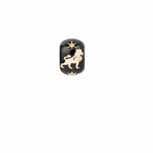 Zodiac Ceramic & Diamond Big Bead Charm