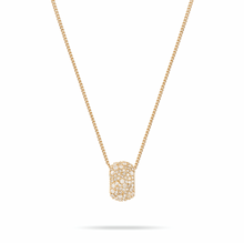 Wide Diamond Big Bead