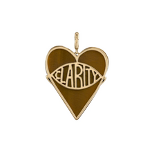 Precious Stone Heart Pendant
