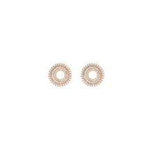 Drew Pave Diamond Concentric Circles Earrings