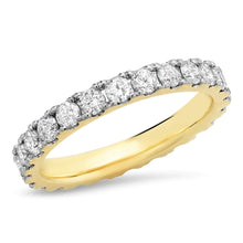 Large Diamond or Gemstone Eternity Band Ring