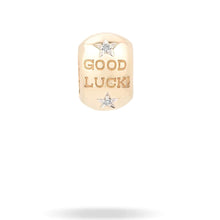Lucky Horseshoe Baguette Diamond Big Bead