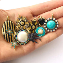 Stella Celestial Starburst Pendant Charm
