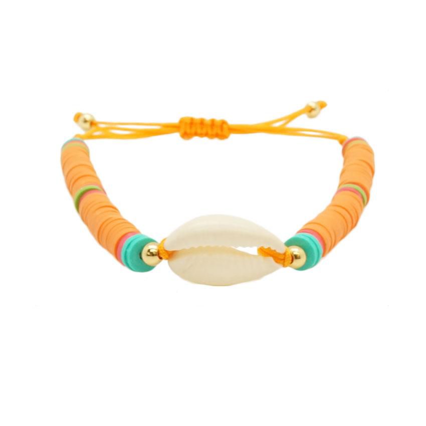 Neon Adjustable Puka Shell Bracelet – Milestones by Ashleigh Bergman