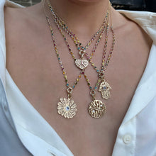 Peace & Love Mantra Pendant