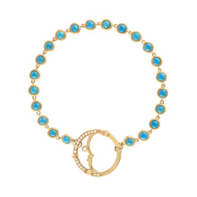 Diamond or Gemstone Closure Bracelet