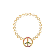 Diamond or Gemstone Closure Bracelet