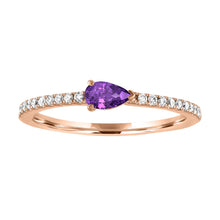 Layla Pear Stacking Ring