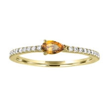 Layla Pear Stacking Ring