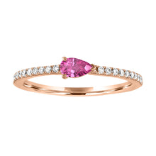 Layla Pear Stacking Ring
