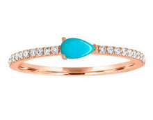 Layla Pear Stacking Ring