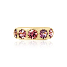 Octagonal Spinel Nomad Dome Ring