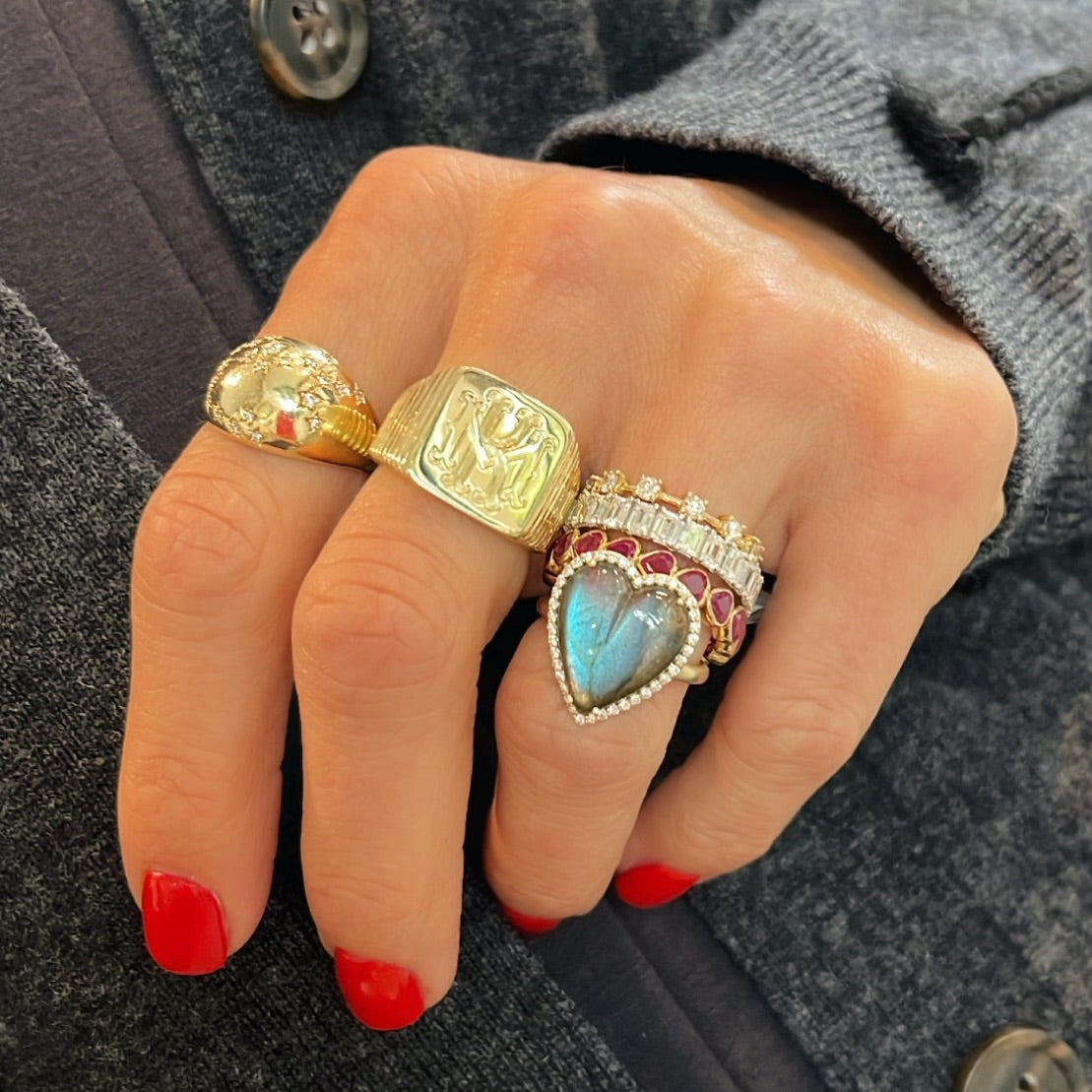 Hyo Silver Ring Western Style Class Rings Class Rings Hyo Wedding