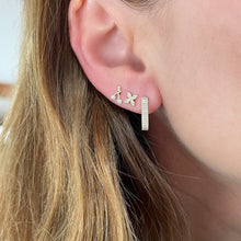 Diamond Jumbo Lola Huggie Earrings