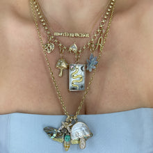 Luminescent Mary Jane Leaf Charm