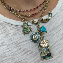 Ruby & Diamond Glam Tennis Necklace