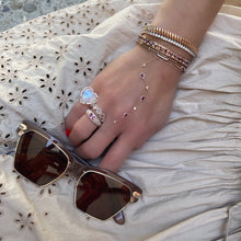 Gold & Diamond Cobra Tennis Bracelet
