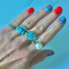 Opal Anniversary Band Ring