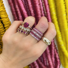 Standard Gemstone Eternity Band Ring