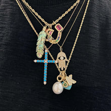 Large Harlow Pearl Charm