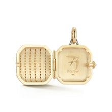 Legacy Green Tourmaline & Diamond Locket