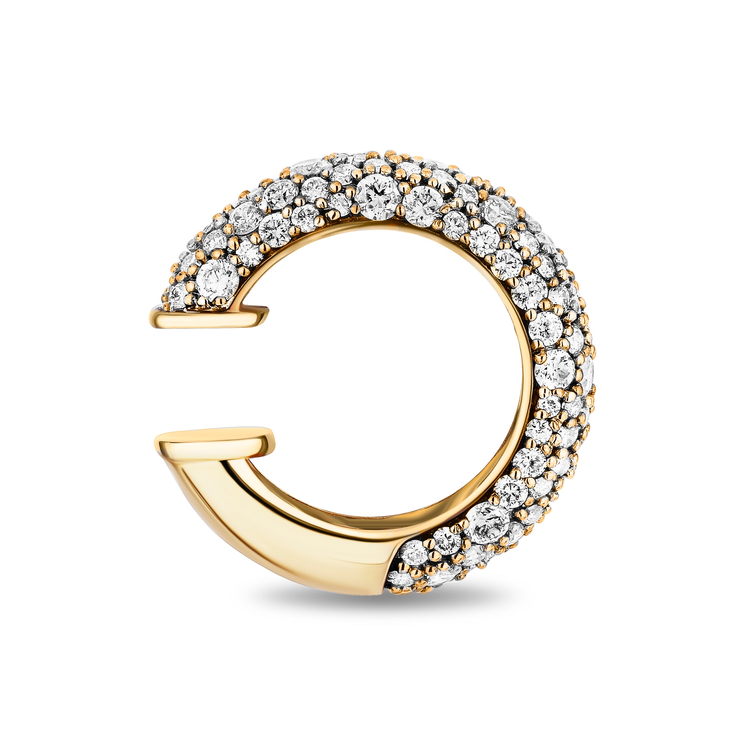 Floret Diamond Ear Cuff
