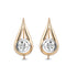 Diamond Lasso Drop Earrings