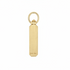 Silver or Gold Engravable Swivel Charm Pendant