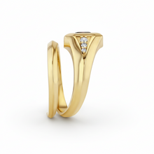 Rhodolite Garnet Wrap Ring