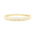 Wavey Round Diamond Nomad Bangle Bracelet
