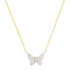Mini Diamond Butterfly Necklace