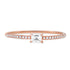 Diamond Shapes Stacking Rings