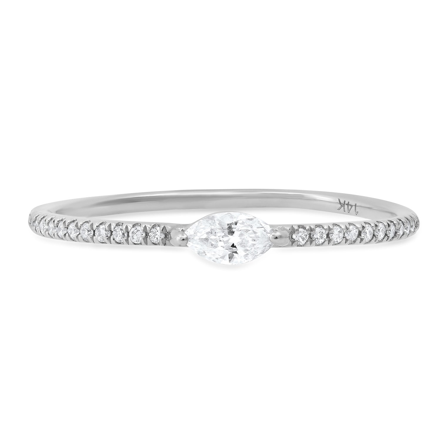 Diamond Shapes Stacking Rings