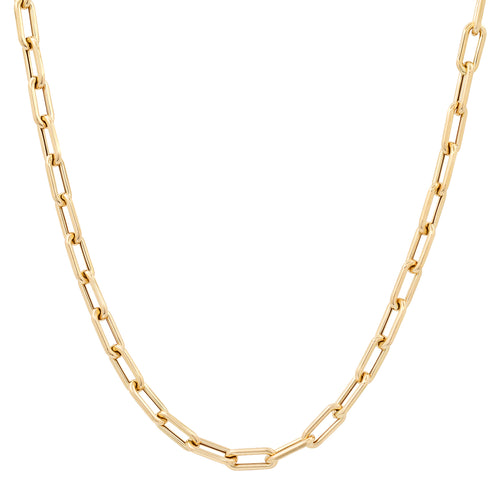 Petite Luxe Paperclip Chain Necklace