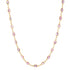 Semiprecious Bezel Set Gemstone Necklace